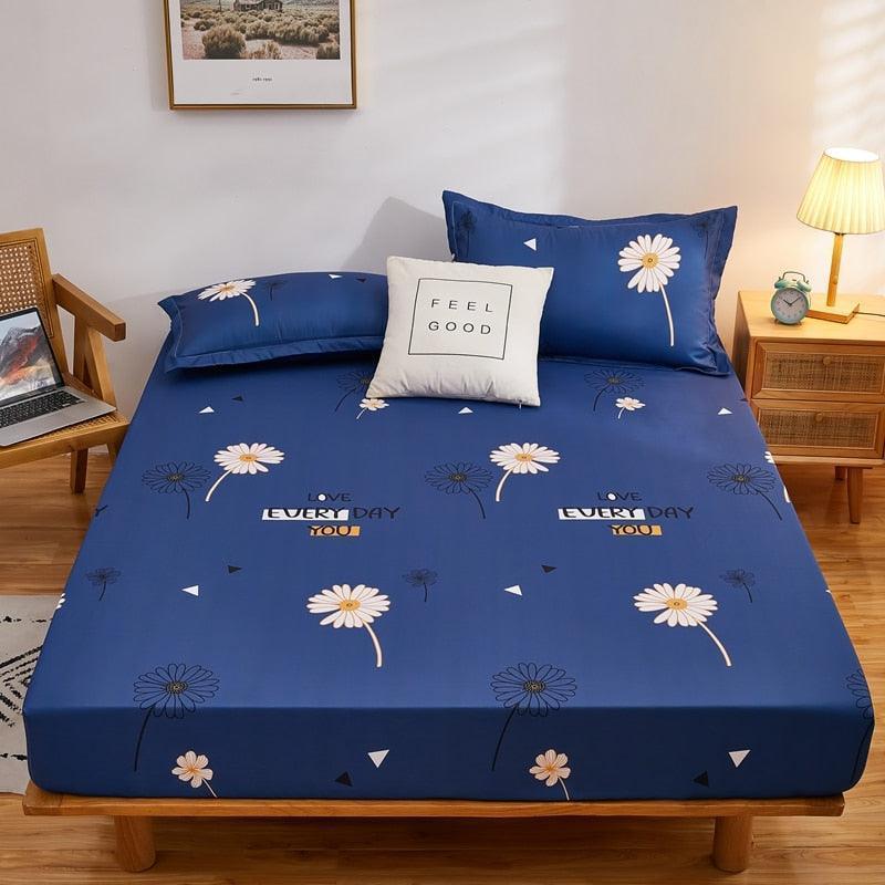 Kuup-Polyester Cartoon Bear Bedding Fitted Sheet Only(no pillowcase) - Venus Trendy Fashion Online