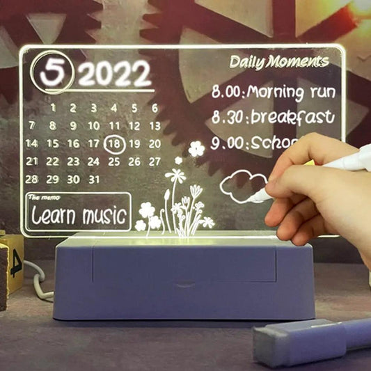 LED USB Message Board Night Light - Venus Trendy Fashion Online