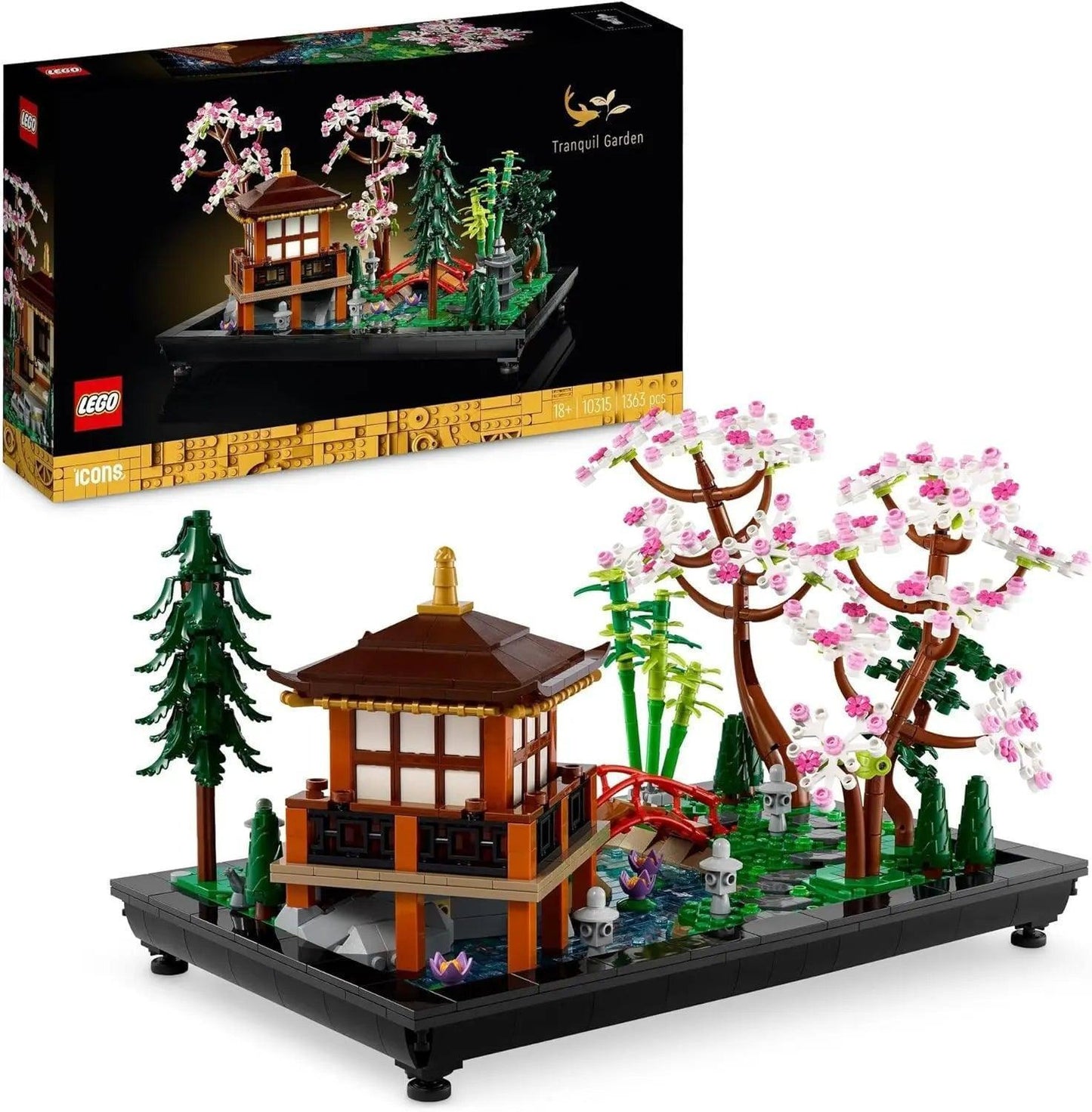 LEGO® Icons Tranquil Garden 10315 Building Kit; Fun Idea for Adults - Venus Trendy Fashion Online