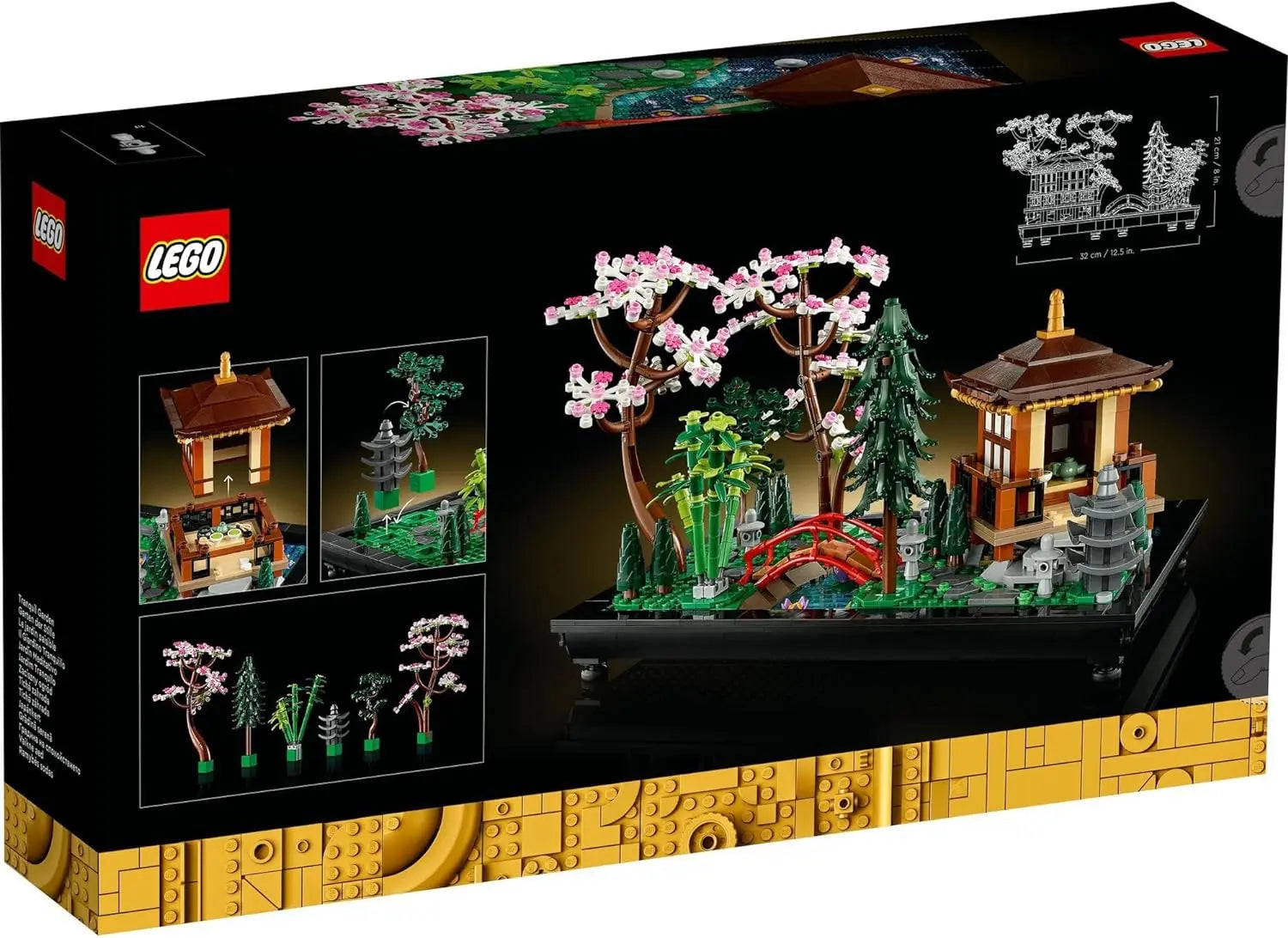 LEGO® Icons Tranquil Garden 10315 Building Kit; Fun Idea for Adults; Build-and-Display Set for The Home or Office - Venus Trendy Fashion Online