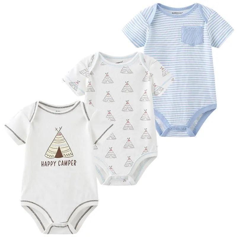3 PCS/LOT Newborn Baby Clothing 100% Cotton - Venus Trendy Fashion Online