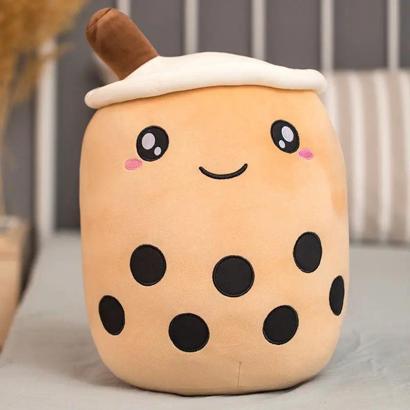 Lovely Milk Tea Stuffed Plush Pillow Cushion - Venus Trendy Fashion Online