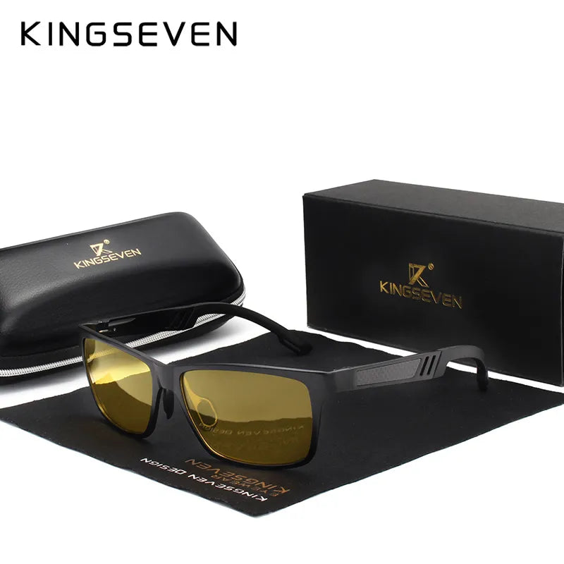 Men Polarized Sunglasses Aluminum Magnesium Sun Glasses Driving Glasses Rectangle Shades Venus Trendy Fashion Online