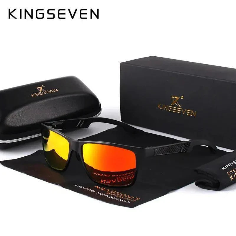 Men Polarized Sunglasses Aluminum Magnesium Sun Glasses Driving Glasses Rectangle Shades - Venus Trendy Fashion Online