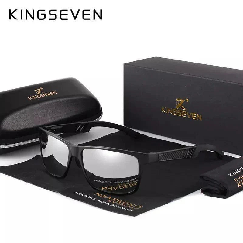 Men Polarized Sunglasses Aluminum Magnesium Sun Glasses Driving Glasses Rectangle Shades - Venus Trendy Fashion Online