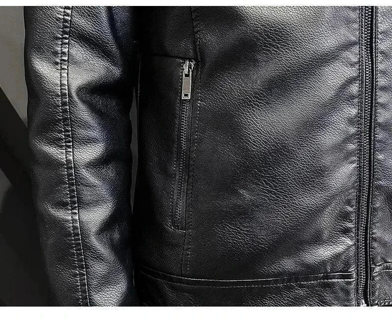 Men's Luxury Vintage Leather Jacket - Venus Trendy Fashion Online