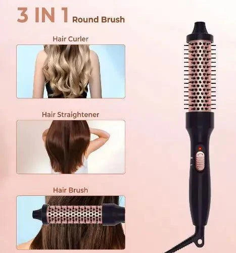 3 In1 Hair Straightener Curler And Ionic Hair Dryer - Venus Trendy Fashion Online