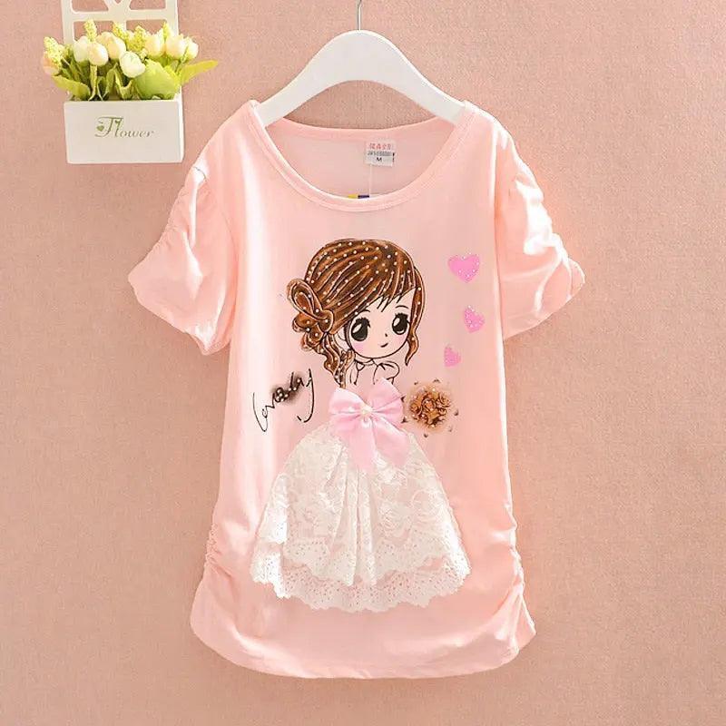 New Arrival Girls T Shirt Short Sleeve for Summer - Venus Trendy Fashion Online