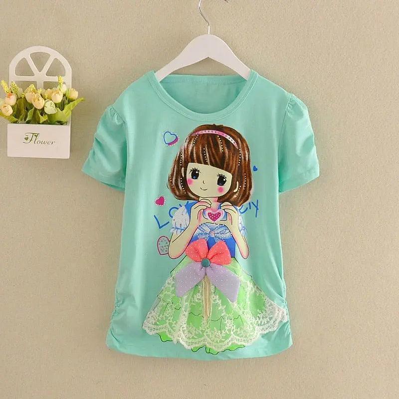 New Arrival Girls T Shirt Short Sleeve for Summer - Venus Trendy Fashion Online