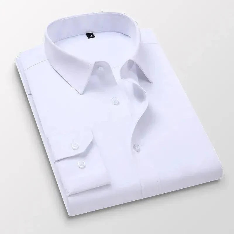 New Business Casual Lapel Buttons Formal Shirts - Venus Trendy Fashion Online