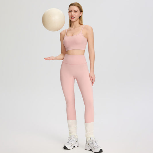 Women Yoga Fitness Pants Two Piece Sets