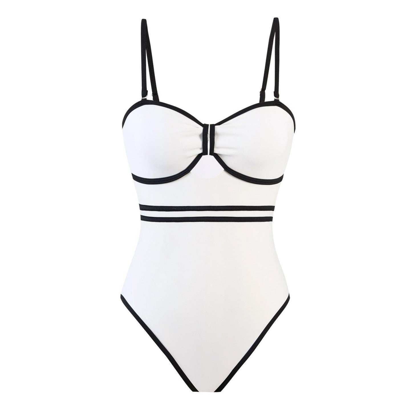Trendy One Piece Swimsuit round Skirt Set - Venus Trendy Fashion Online