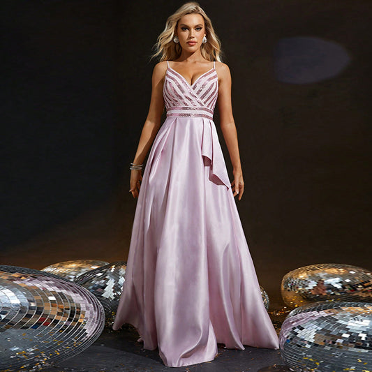 High End Women Cocktail Maxi Dress