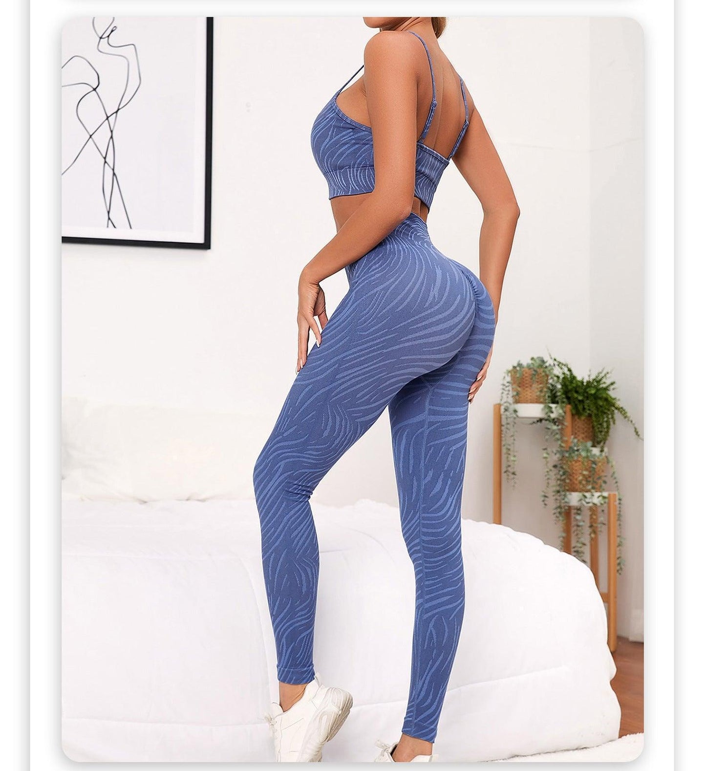 Sports Fitness High Waist Trousers Running Yoga Clothes - Venus Trendy Fashion Online
