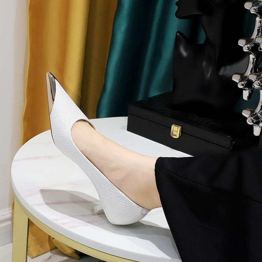 Retro High Heels Stiletto Heel Cocktail Women Shoes - Venus Trendy Fashion Online