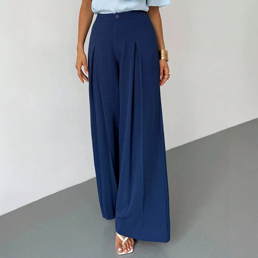 Luxury Drooping Straight Pants