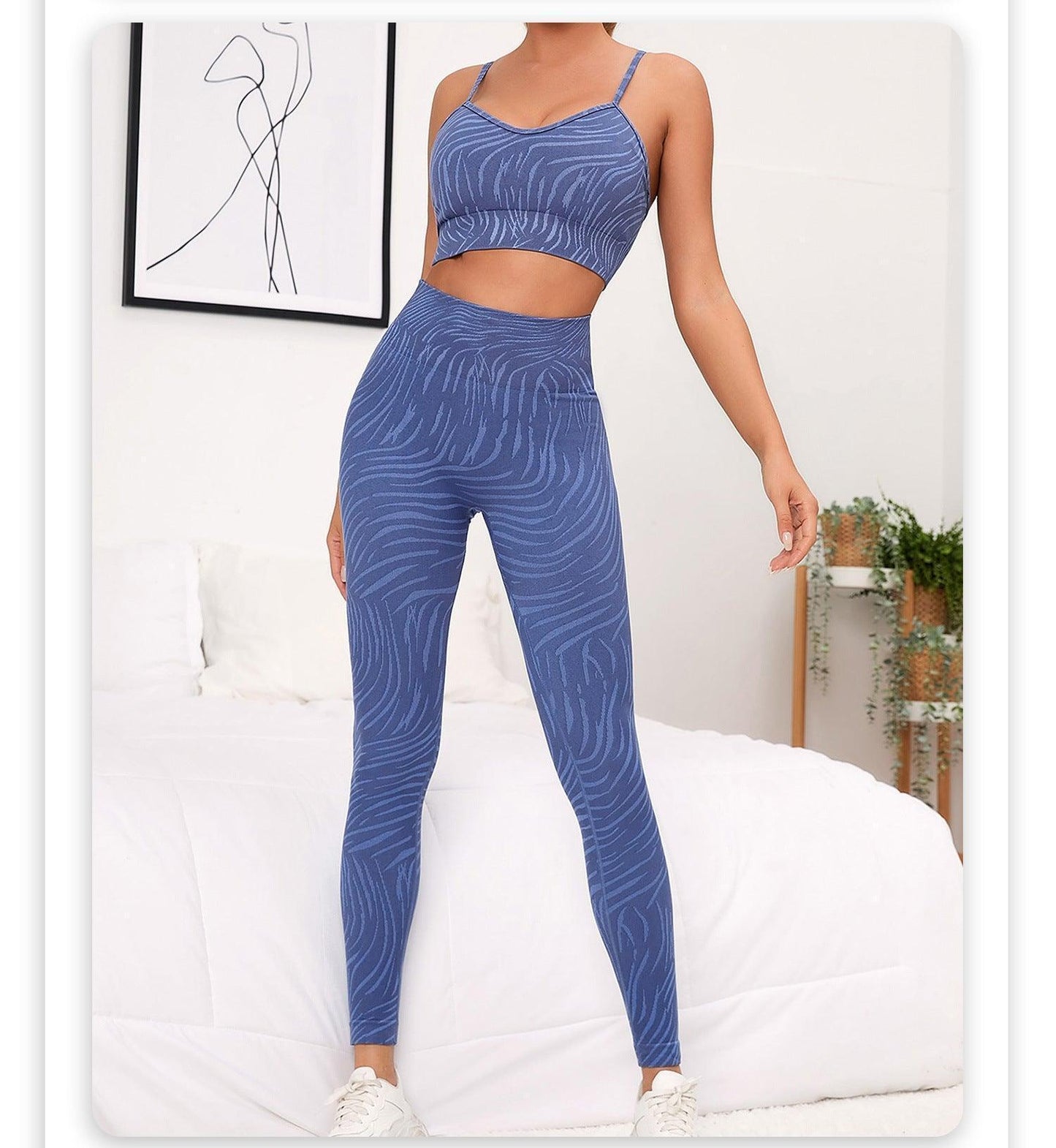 Sports Fitness High Waist Trousers Running Yoga Clothes - Venus Trendy Fashion Online