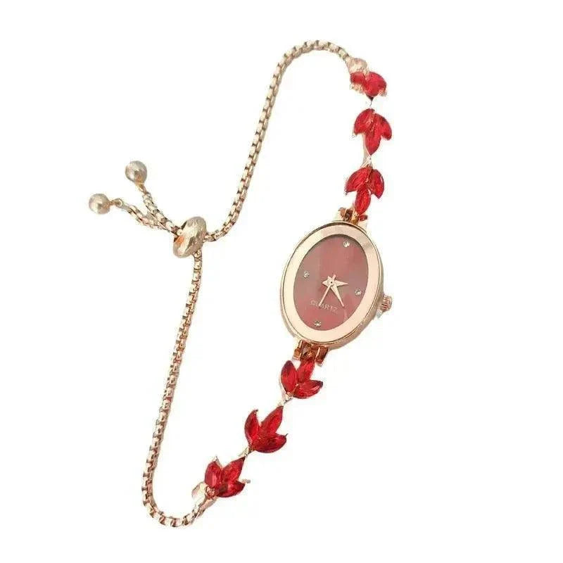 Oval Fashion Quartz Wristwatch Bracelet Watches - Venus Trendy Fashion Online