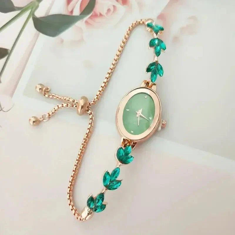 Oval Fashion Quartz Wristwatch Bracelet Watches - Venus Trendy Fashion Online