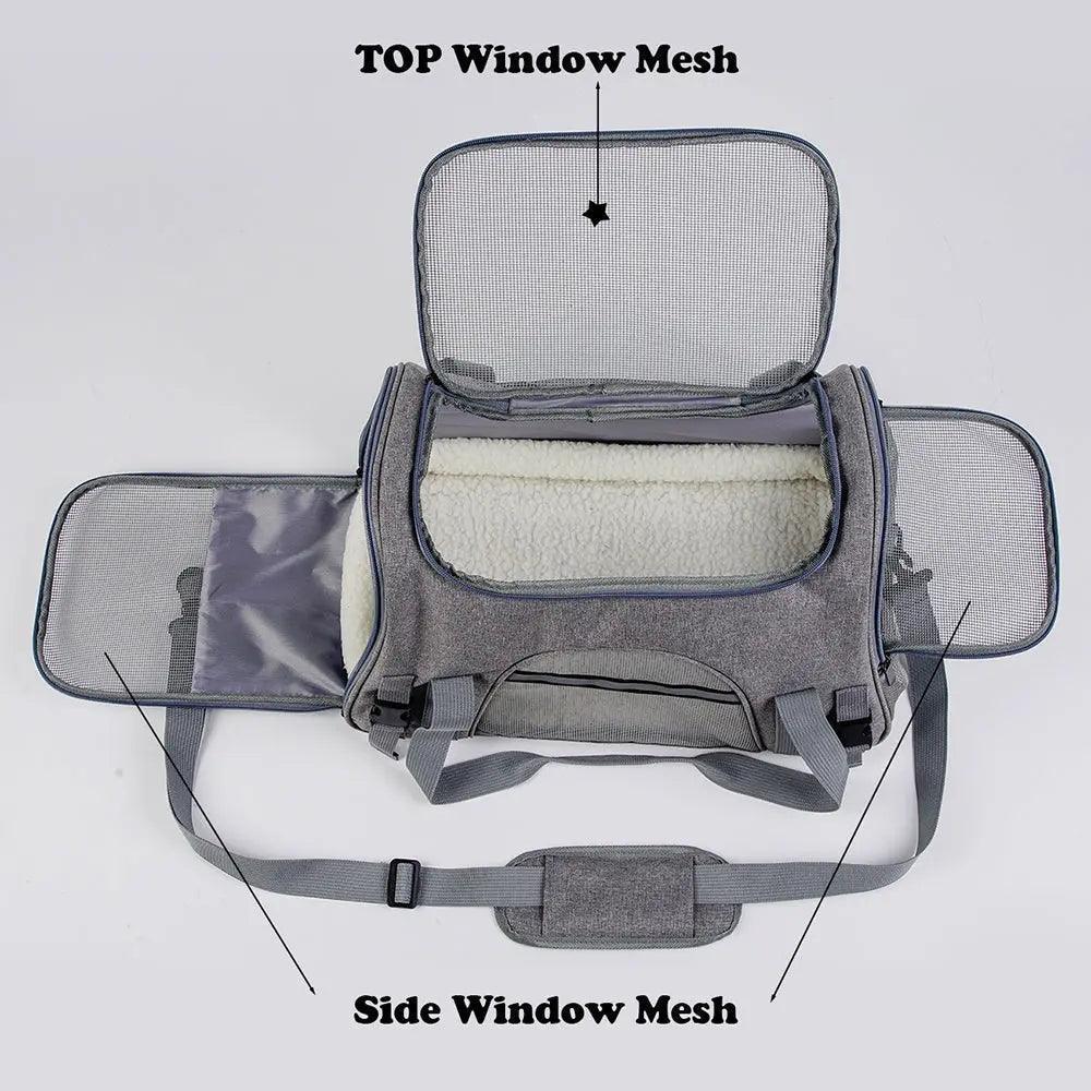Pet Messenger Carrier Travel Bag - Venus Trendy Fashion Online