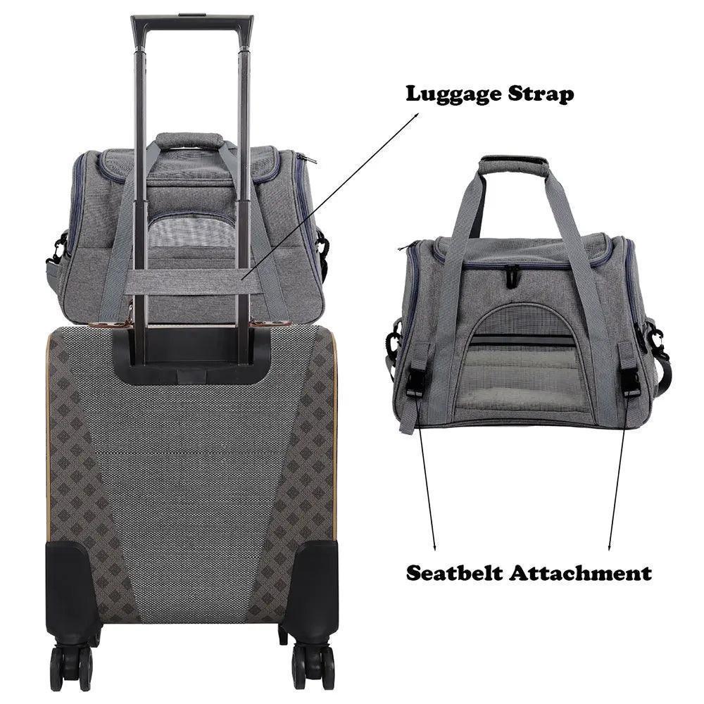 Pet Messenger Carrier Travel Bag - Venus Trendy Fashion Online