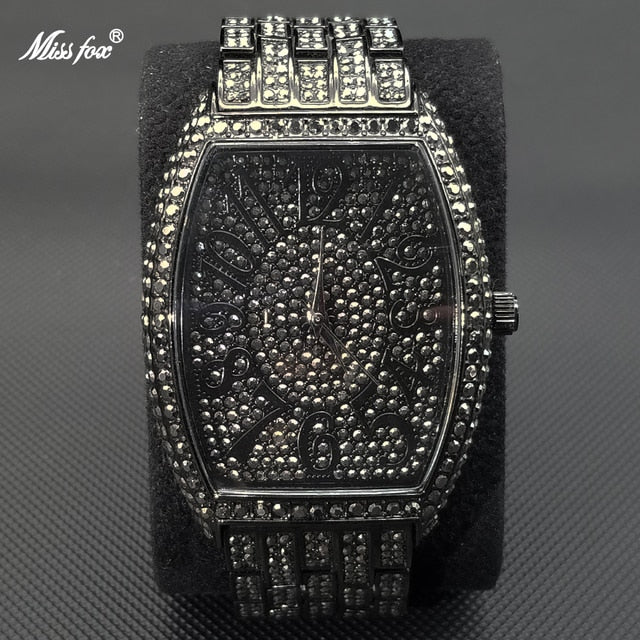 Popular Tonneau Diamond Watch Venus Trendy Fashion Online