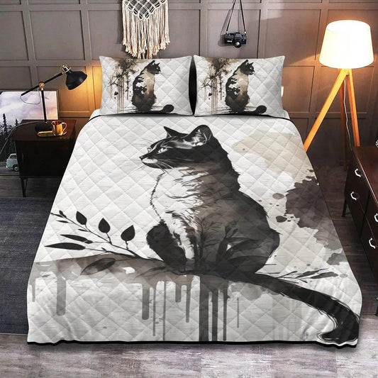 Quilt & Pillow Cases With Edge-wrapping Strips - Venus Trendy Fashion Online