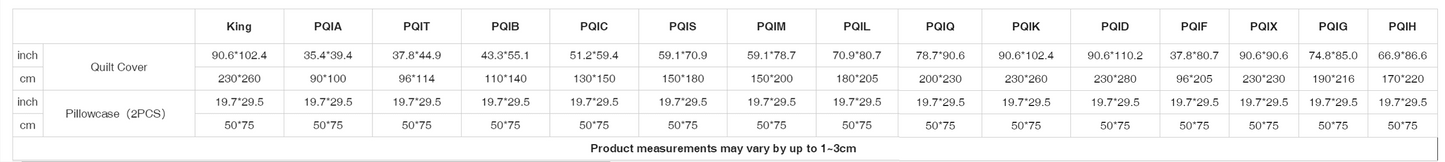 Quilt & Pillow Cases With Edge-wrapping Strips - Venus Trendy Fashion Online