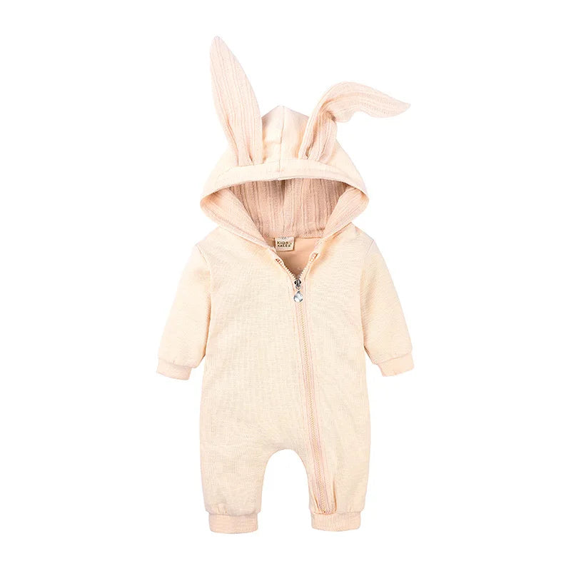 Cotton Long Sleeve Rabbit Baby Rompers Clothes