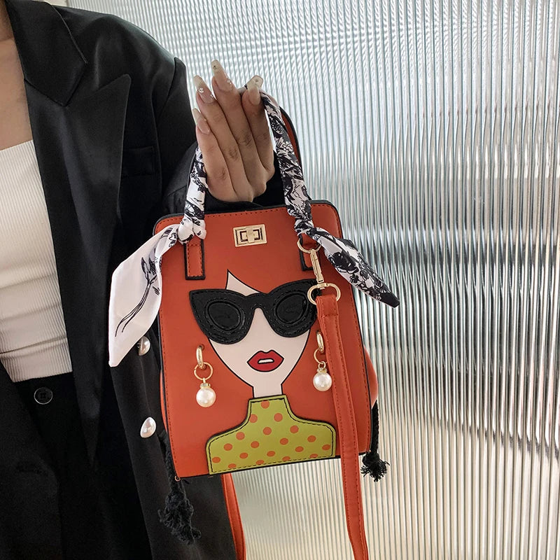 Beauty Glasses Design Handbags for Women