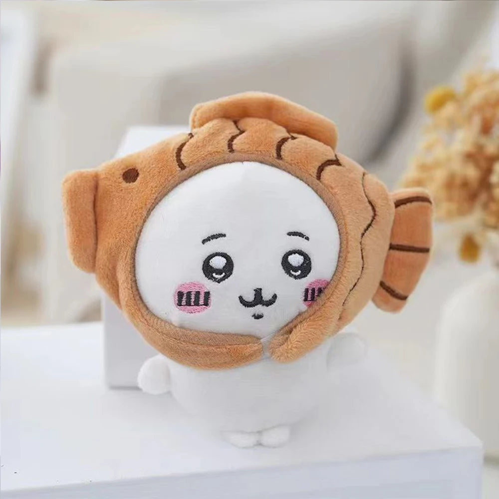 Cute Cross-dressing Chiikawa Plush Doll for Girl Gift