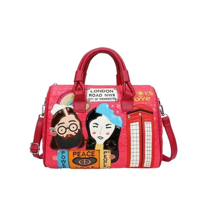 Three-dimensional Decoration Women's Cross-body Bag