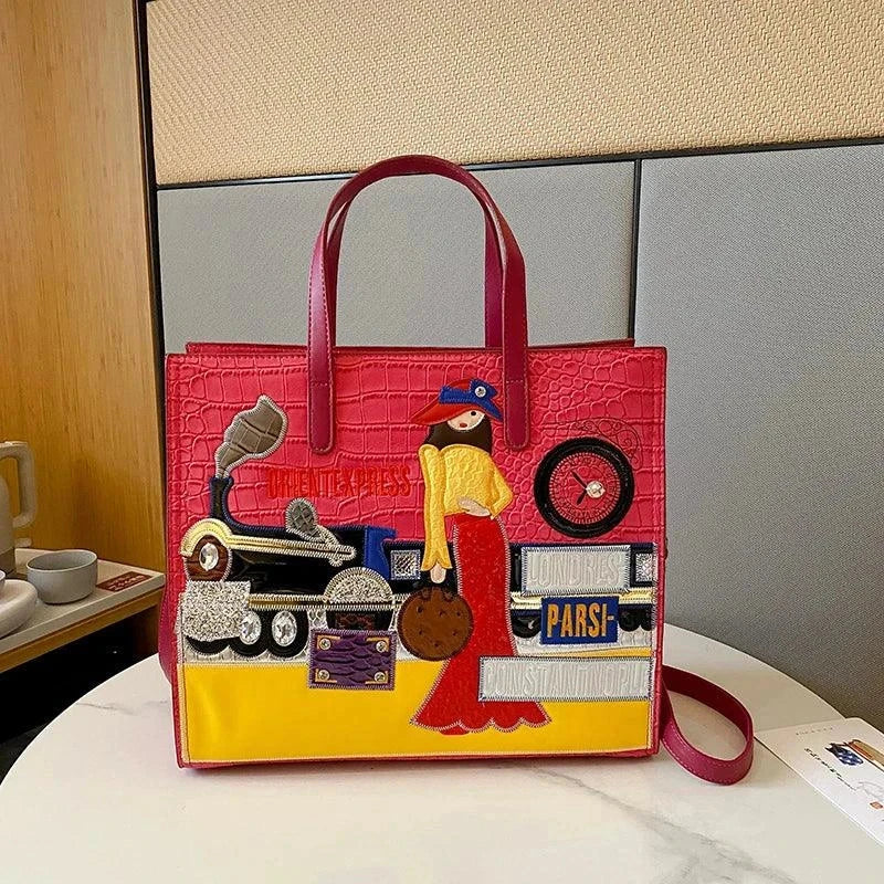 Fashion Women Pu Leather Handbags