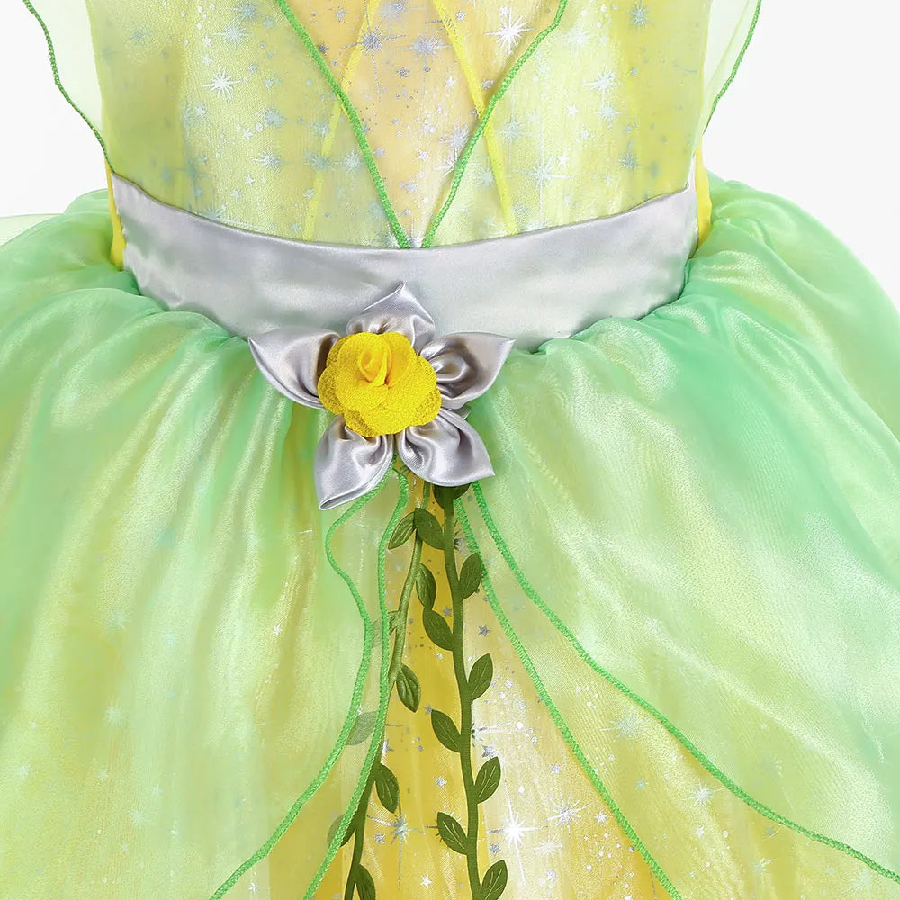 Toddler Birthday Party Green Dress
