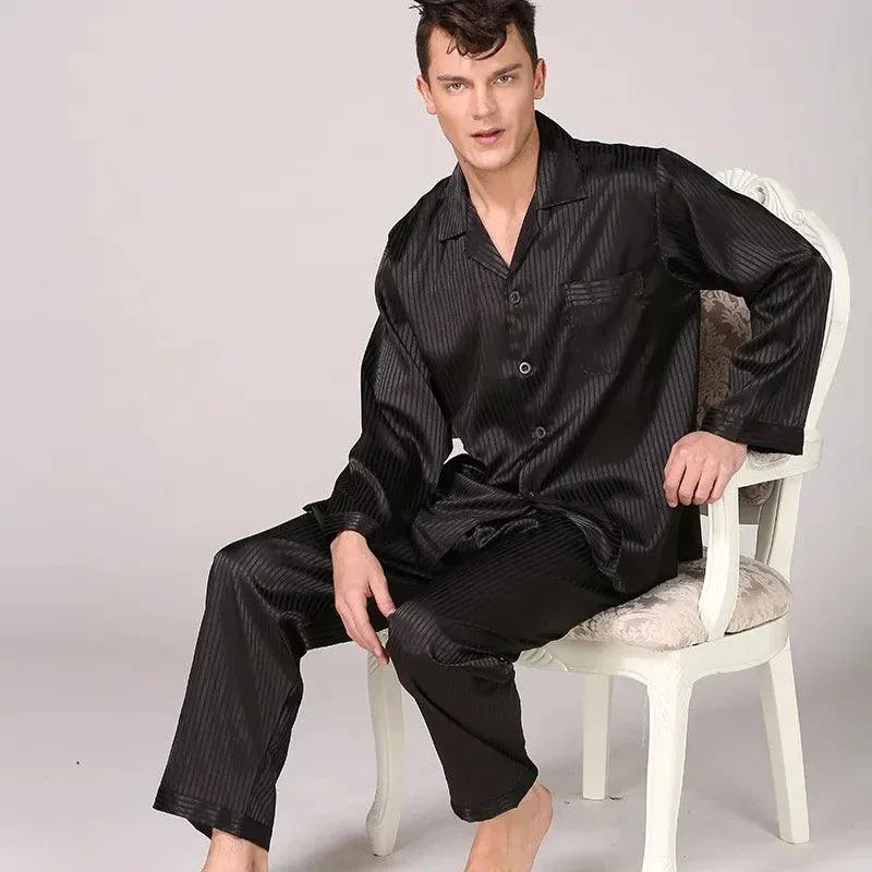 Men's Cozy Soft Print Pajama Set