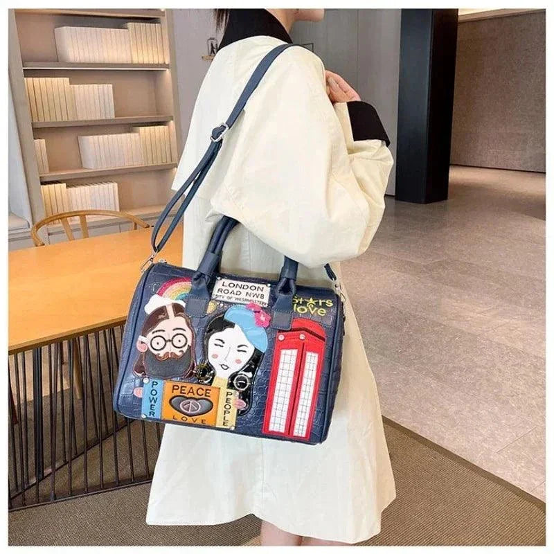 Three-dimensional Decoration Women's Cross-body Bag