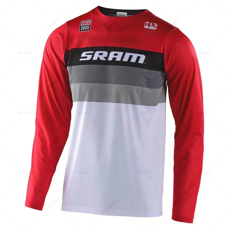 Long Sleeve Cycling Jersey Quick-Drying T-Shirt