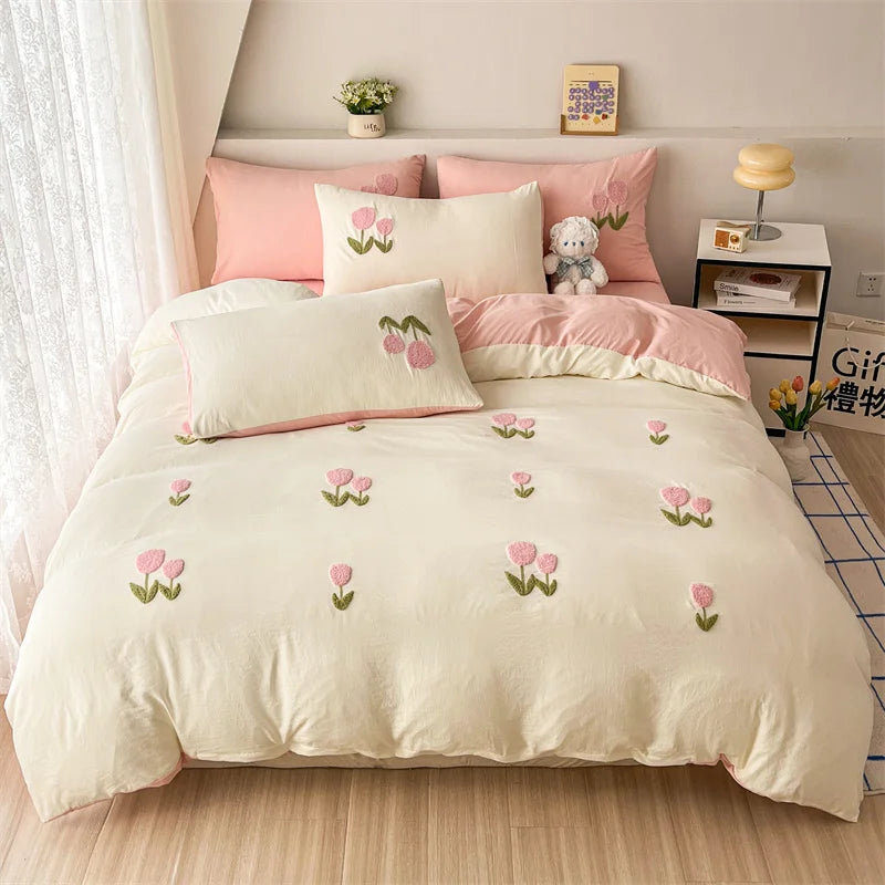 Printed Luxury Home Bedding Set