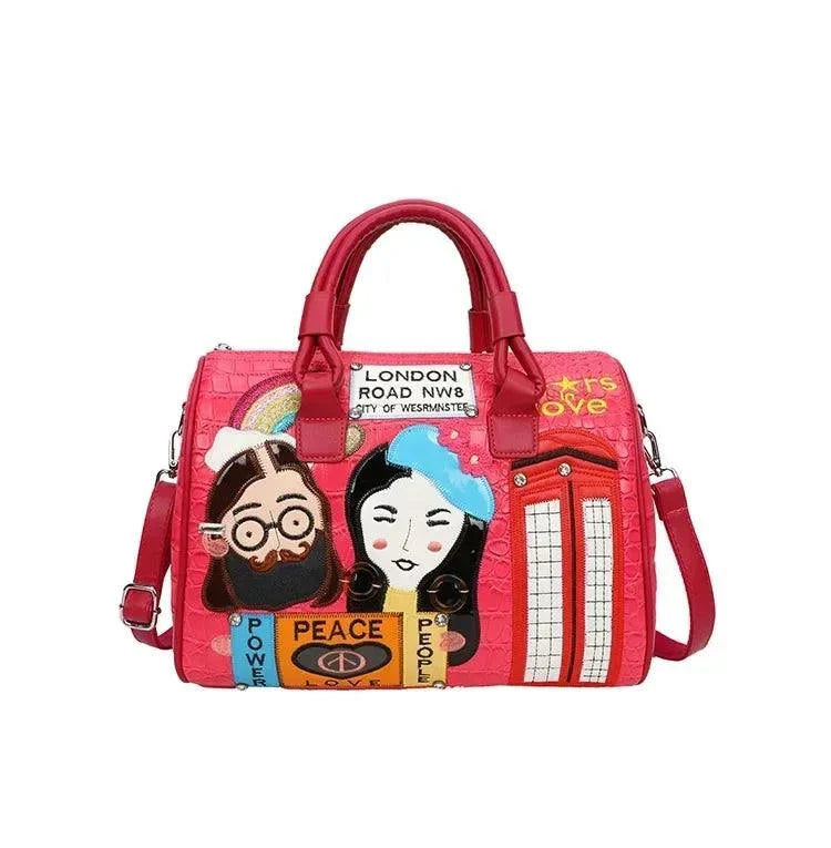 Three-dimensional Decoration Women's Cross-body Bag