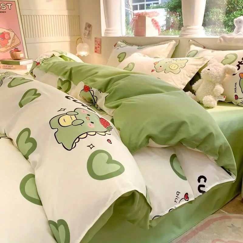 Kawaii Cartoon's Bedding Sets for Kids