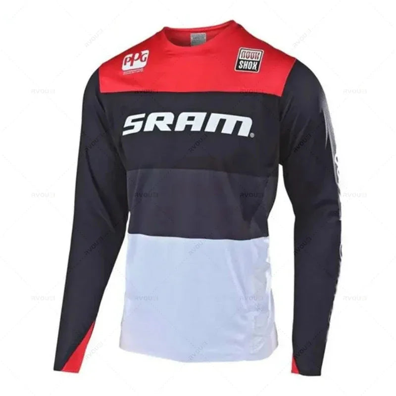 Long Sleeve Cycling Jersey Quick-Drying T-Shirt