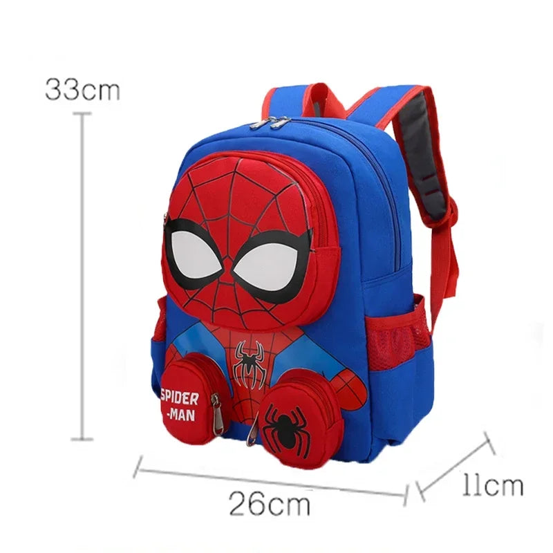 Spiderman Super Heroes Student School Bag