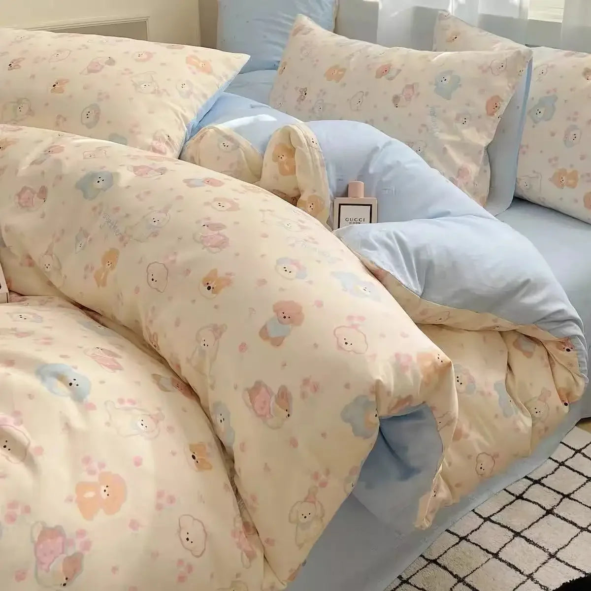 Korean Cute Girls Bedding Sets