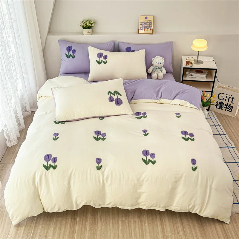 Printed Luxury Home Bedding Set