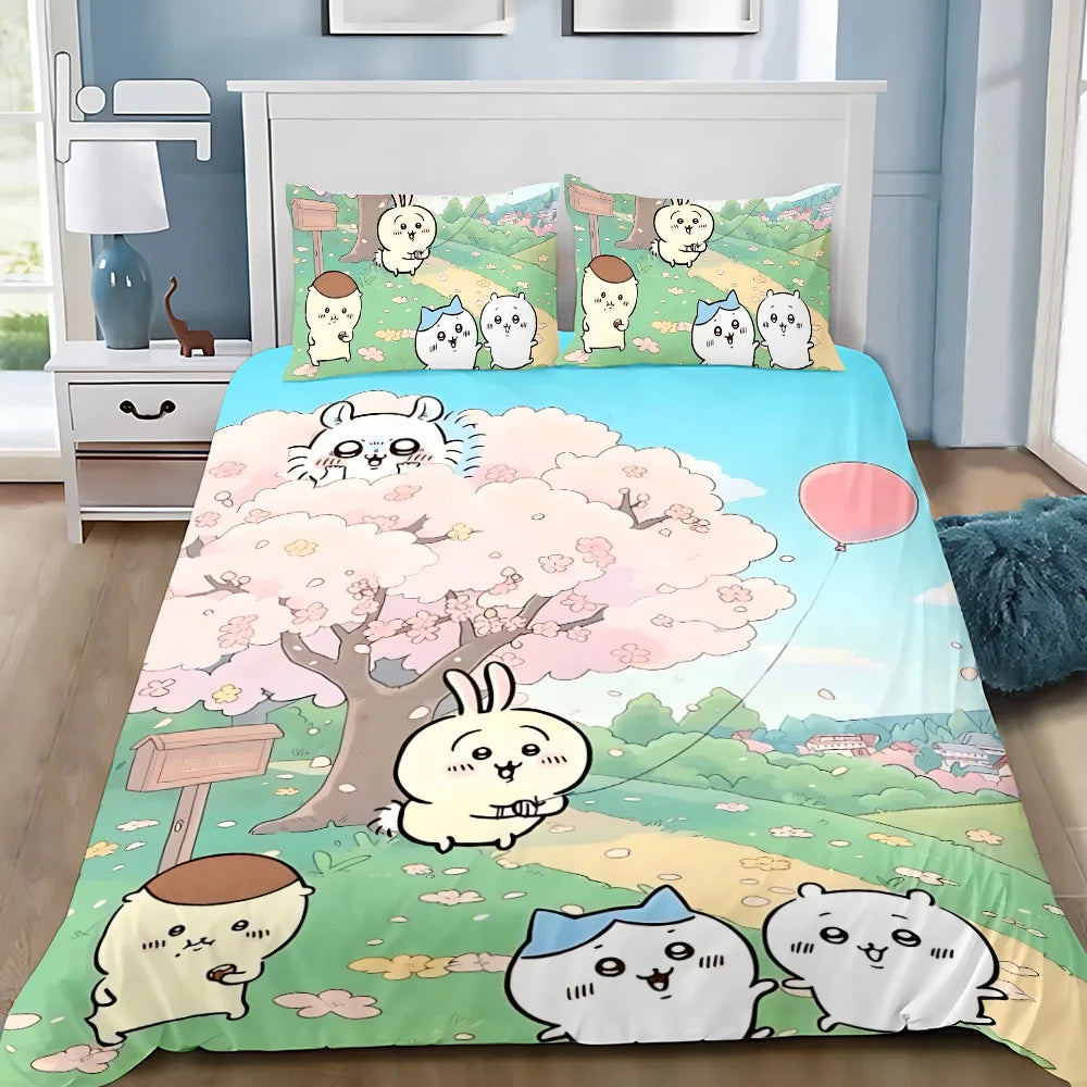 Animation Cartoon's Duvet Cover Pillowcase Bedding Set