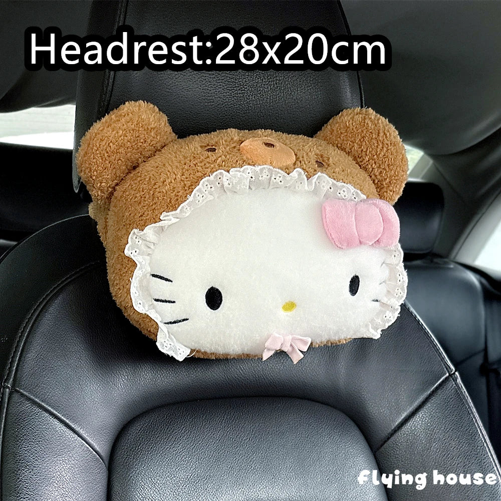 Cute Headrest Cushion Car Seat for Girl