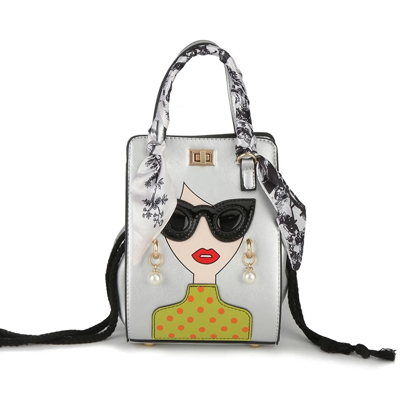 Beauty Glasses Design Handbags for Women