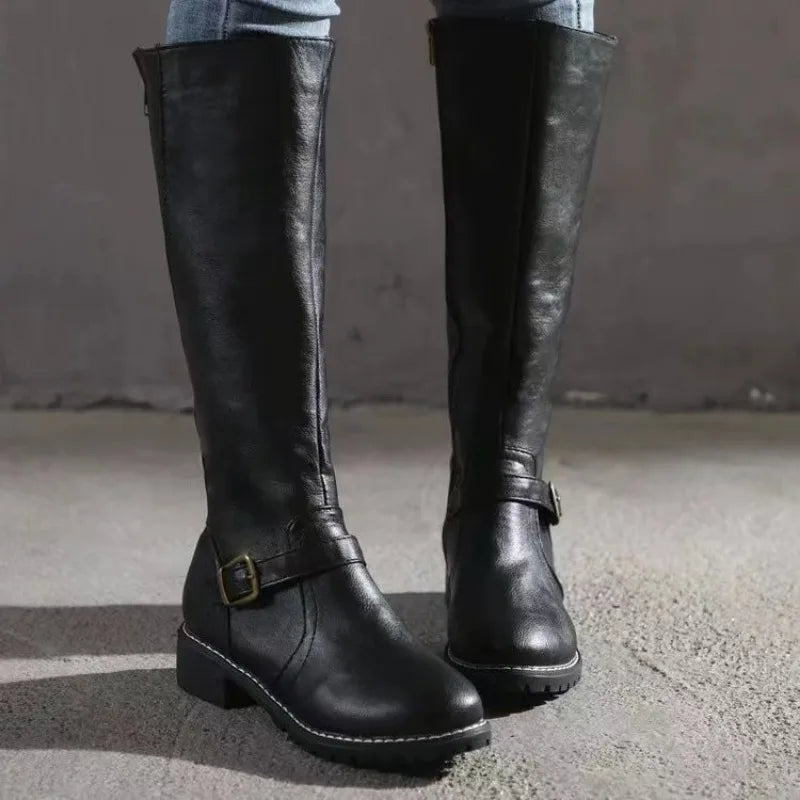 Hot Sale Zipper Women's Boots for Autumn / Winter - Venus Trendy Fashion Online