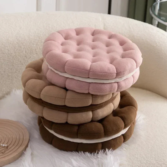 Ins Sandwich Biscuit Sofa Cushion