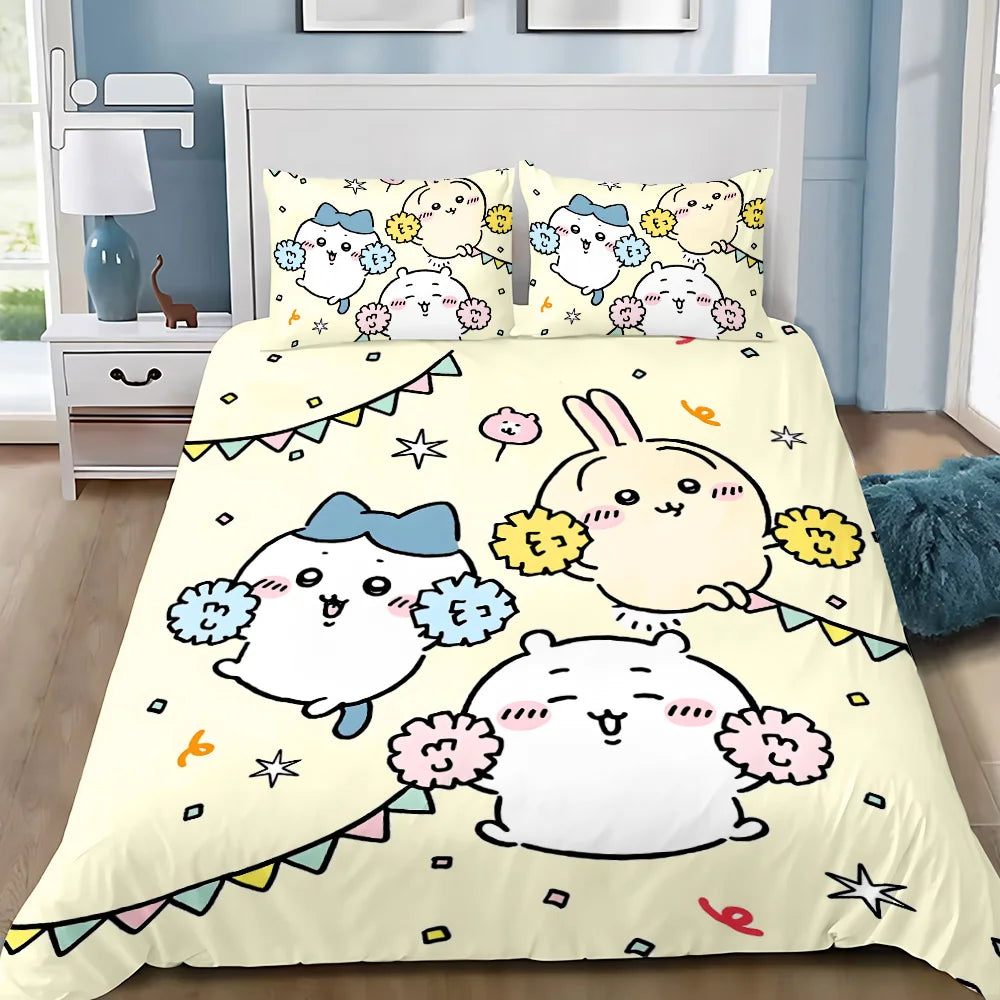 Animation Cartoon's Duvet Cover Pillowcase Bedding Set